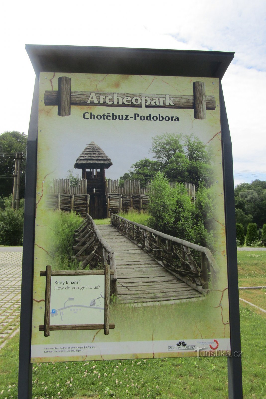 Αρχαιό πάρκο στο Chotěbuza-Podobor