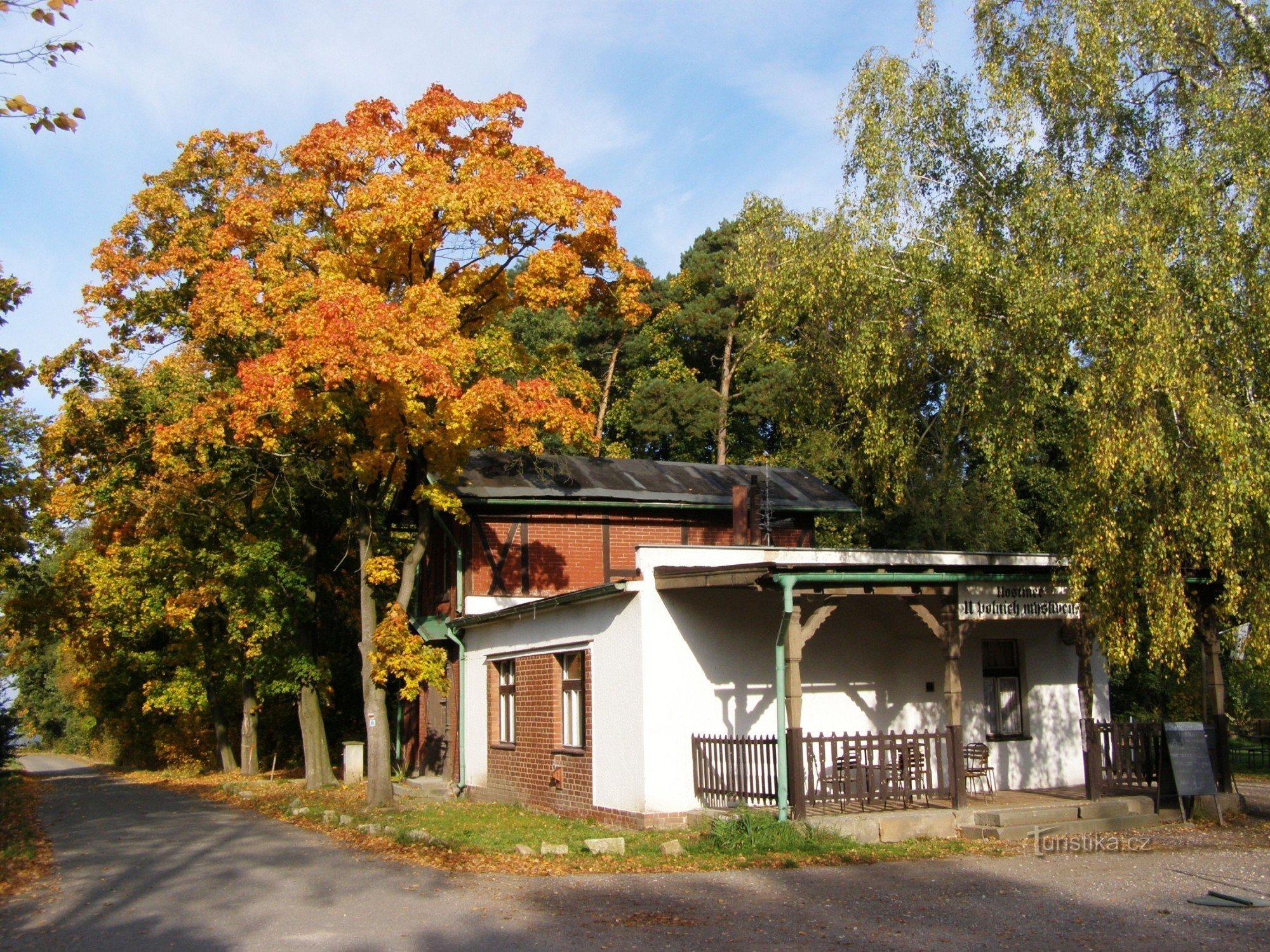 La zone du champ de bataille de la bataille de 1866 à Chlum