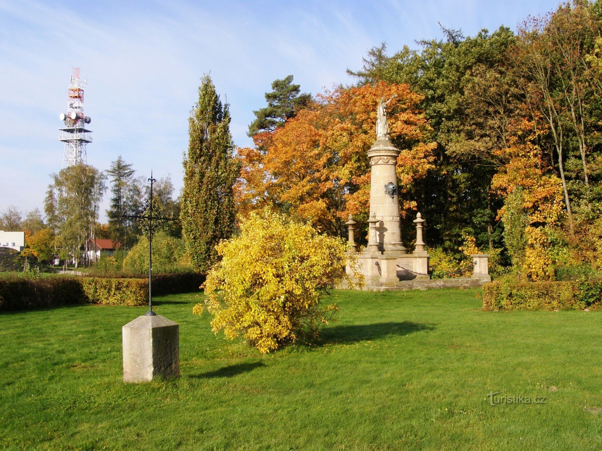 Areál bojiště bitvy r. 1866 na Chlumu, Baterie mrtvých