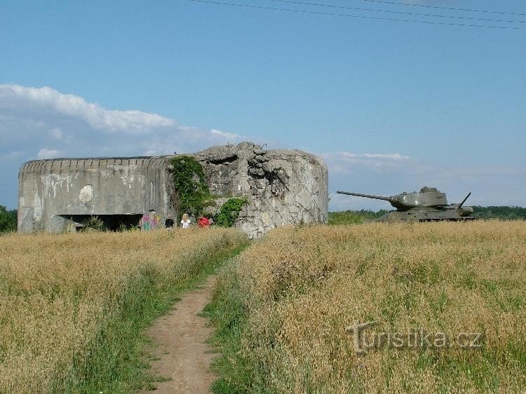 Área das fortificações da Checoslováquia