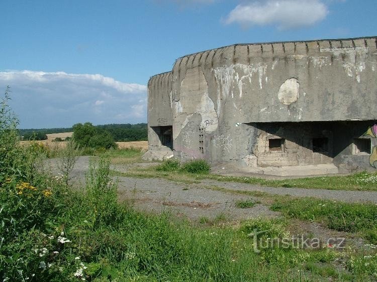 Área das fortificações da Checoslováquia