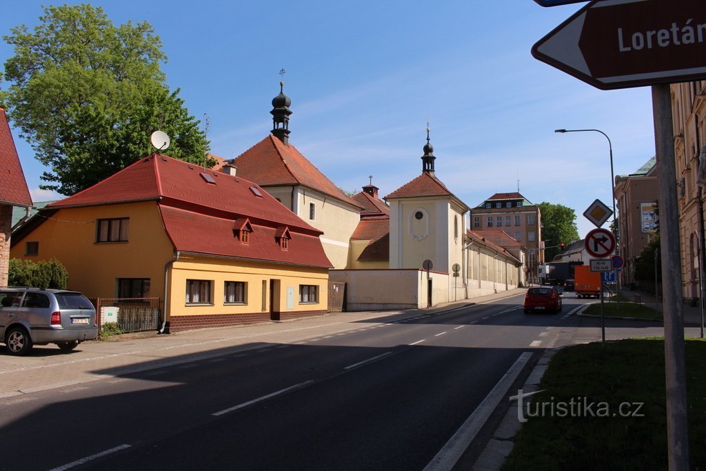 The grounds of the monastery