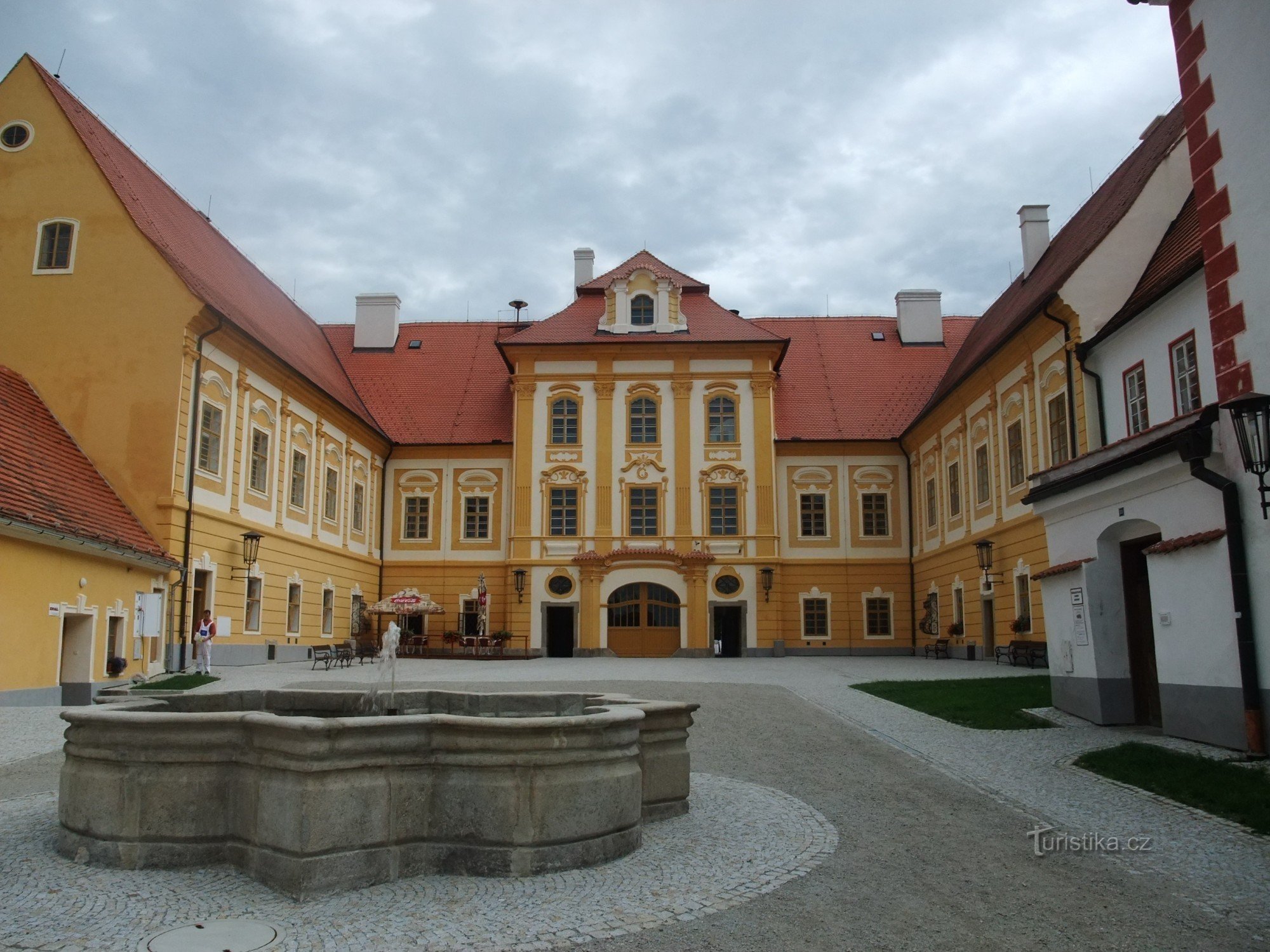 Areál kláštera Borovany