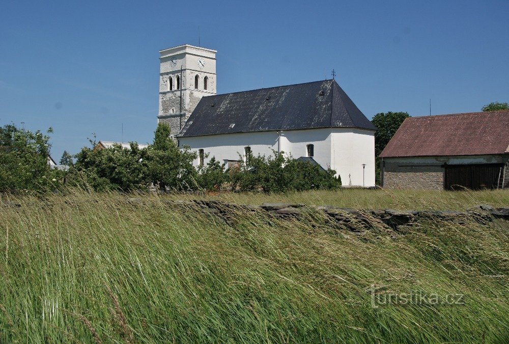 Pyhän kirkon alueella. Kunhuty