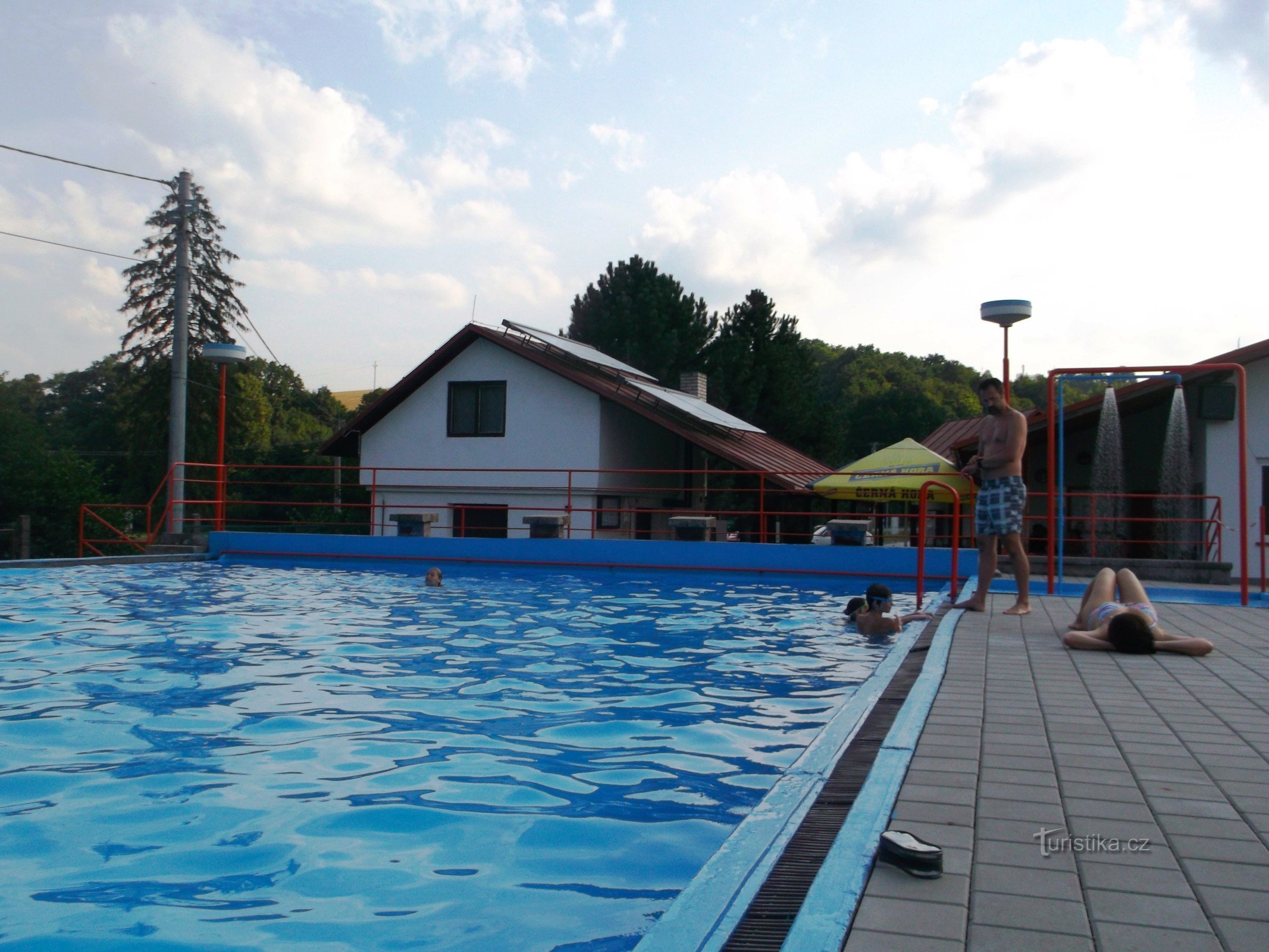 swimming pool area