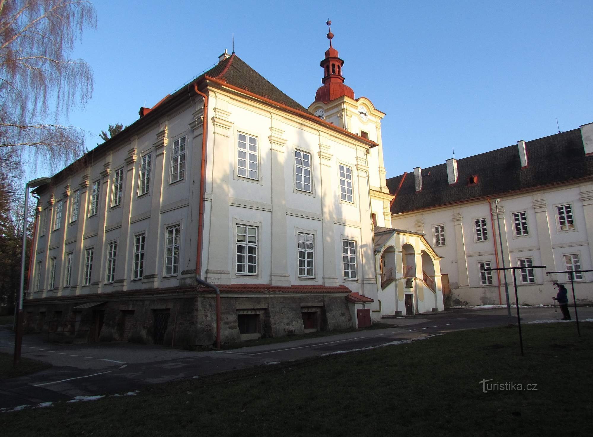 Terrenos del castillo de Luhačovice