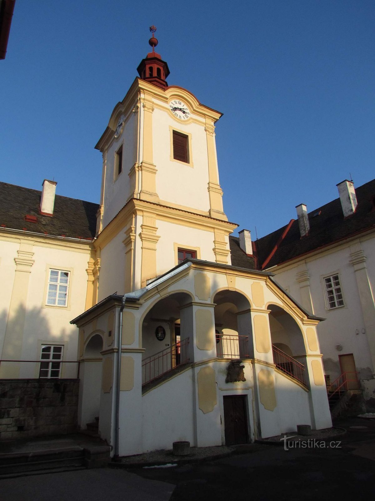 Luhačovice castle grounds