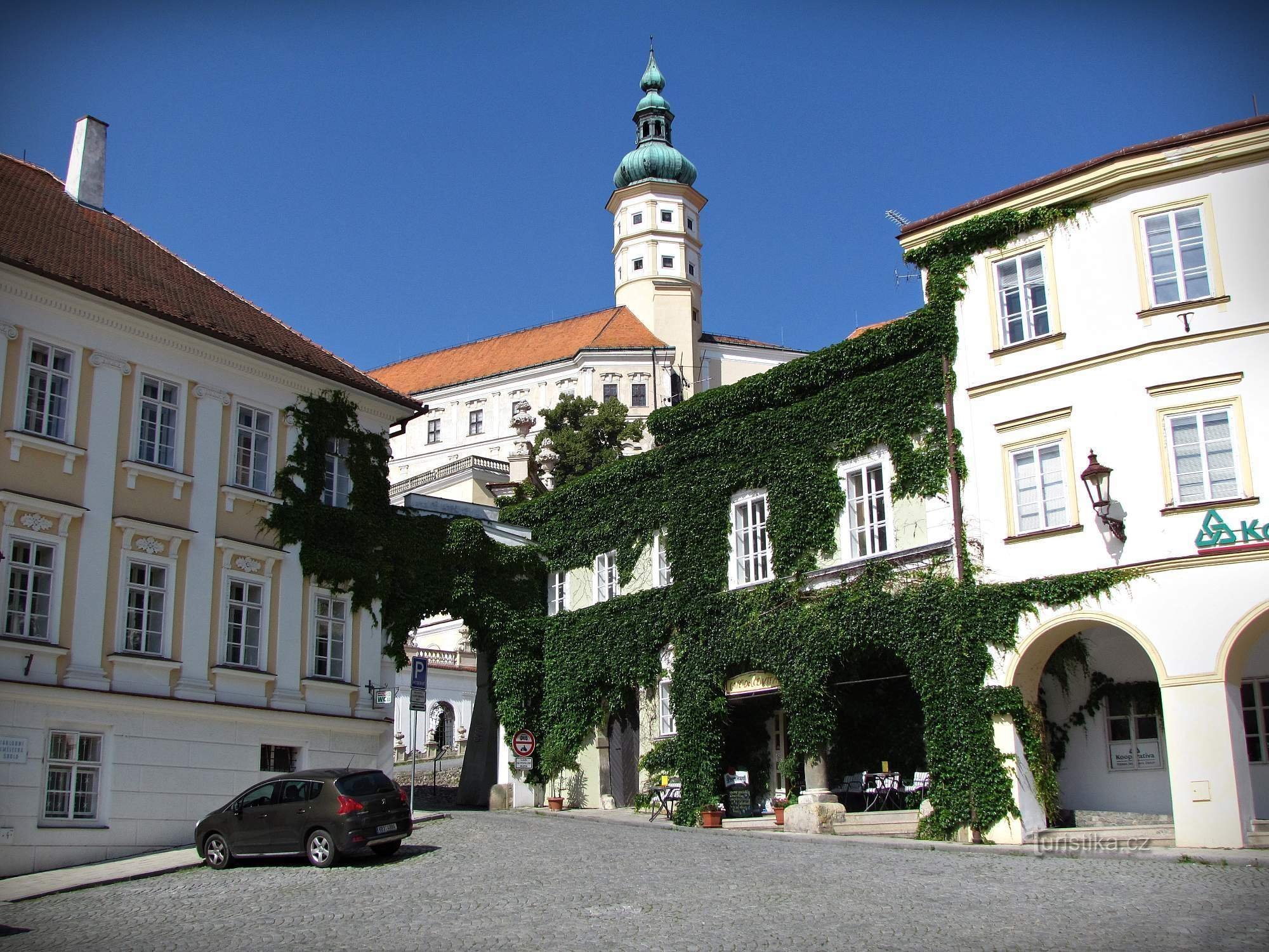 Mikulov-slottets lokaler