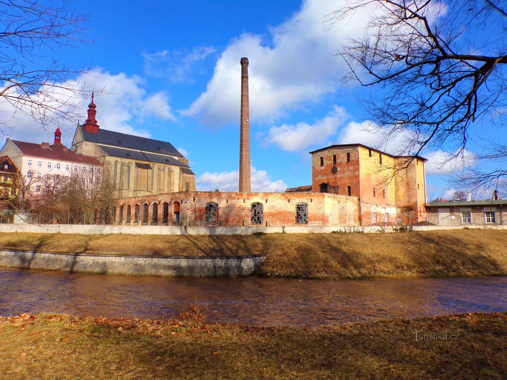 Pěničkovan tehdasalue (Jaroměř, 12.2.2022)