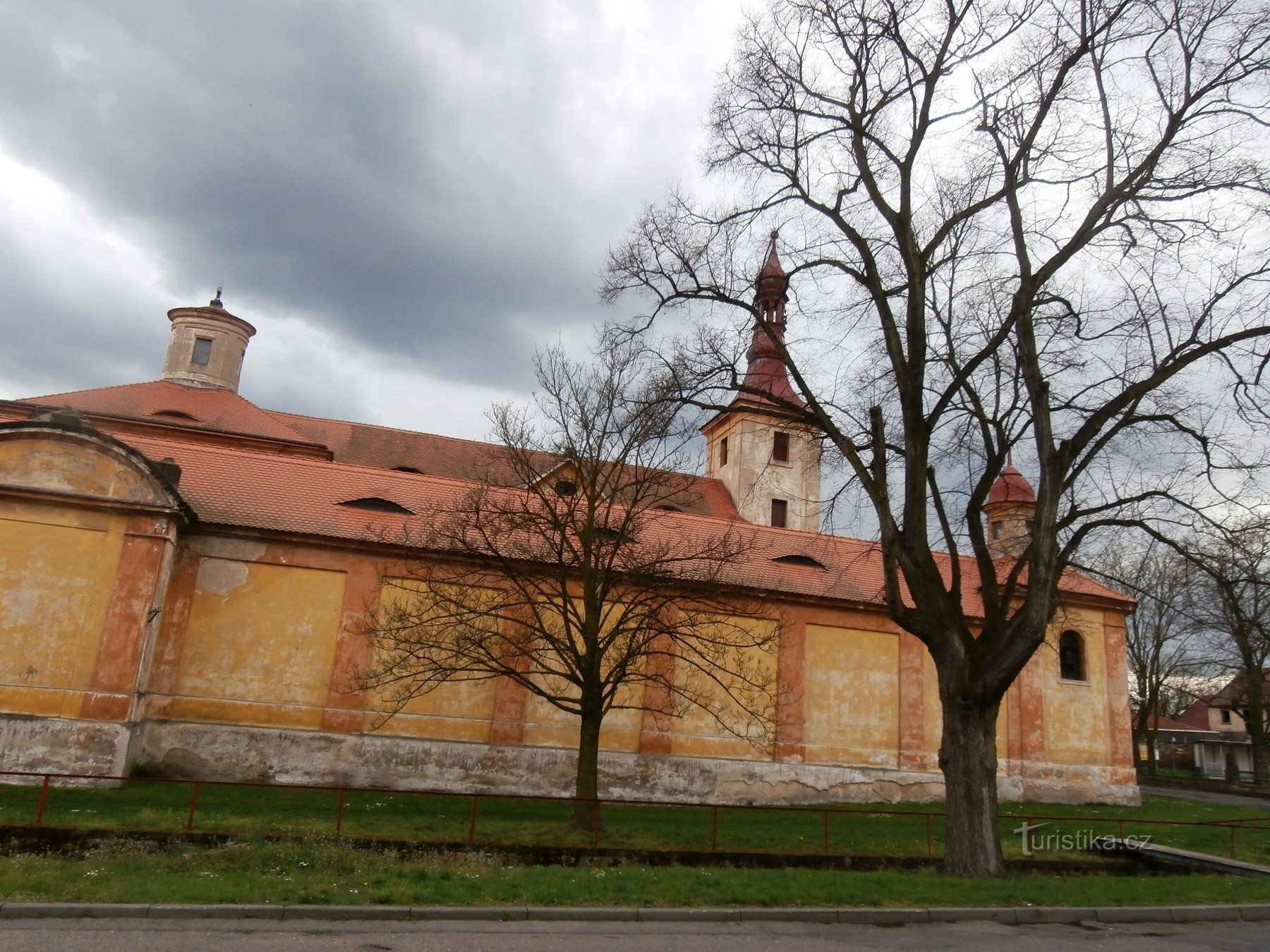 Bereich der Wallfahrtskirche