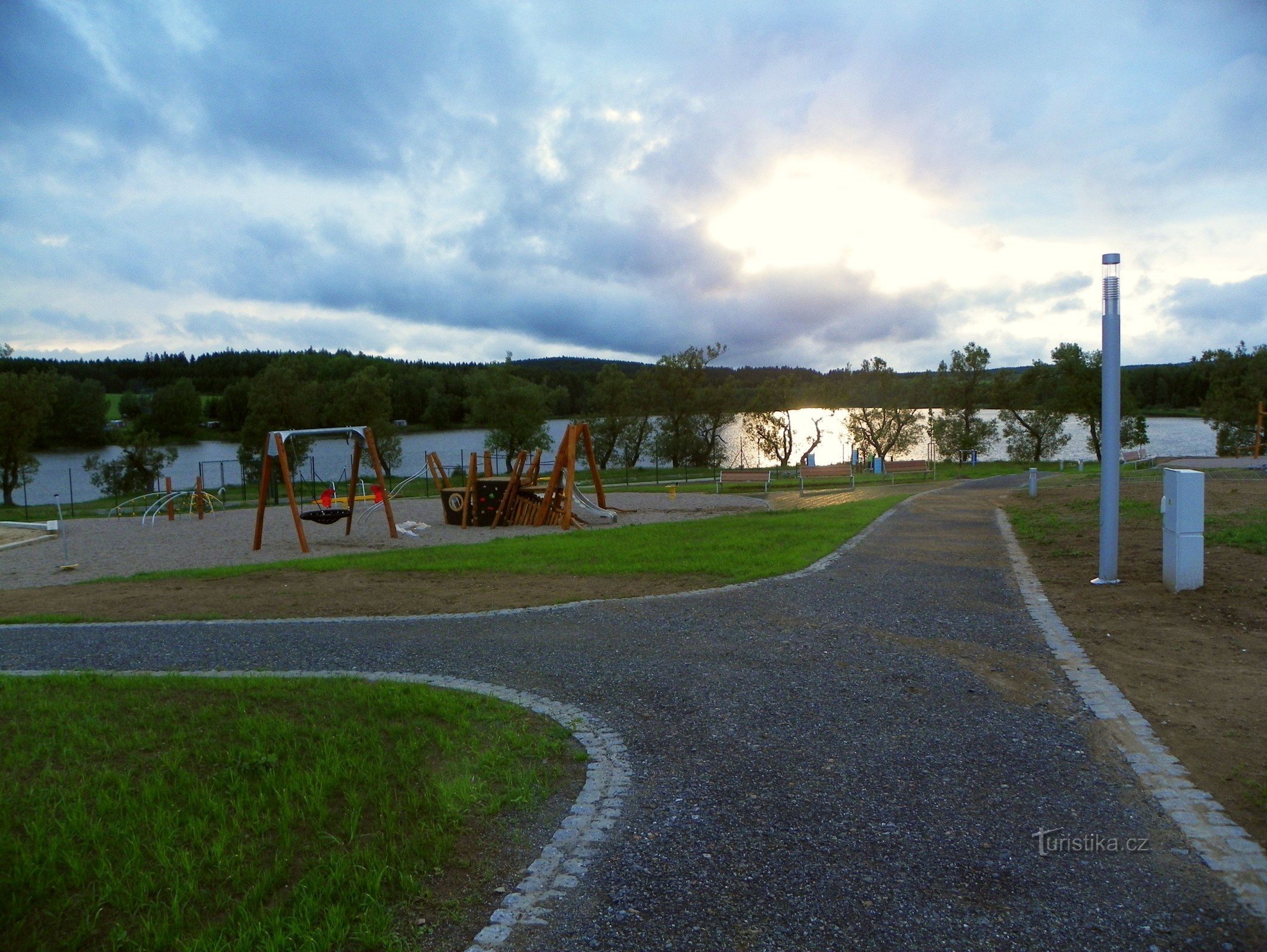 Area near Pilák for leisure and sports