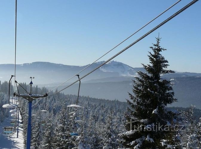 Gebiet im Winter © SKI Pancíř