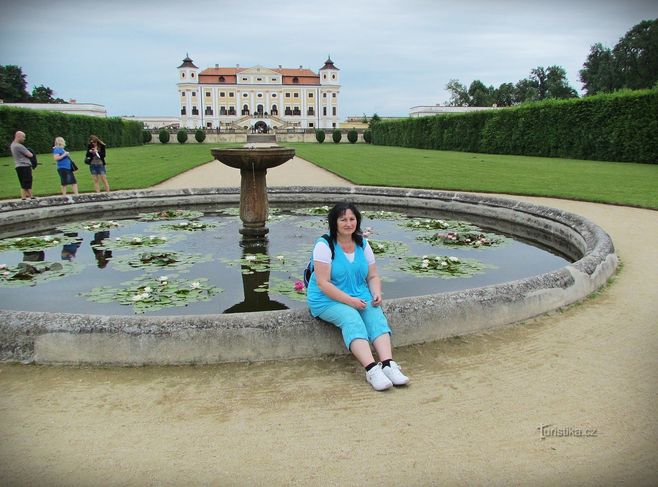 Milotice castle grounds