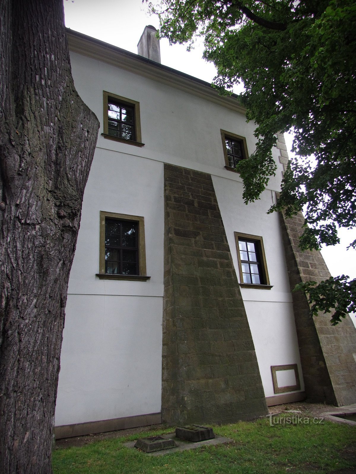 The premises of the castle in Letohrad