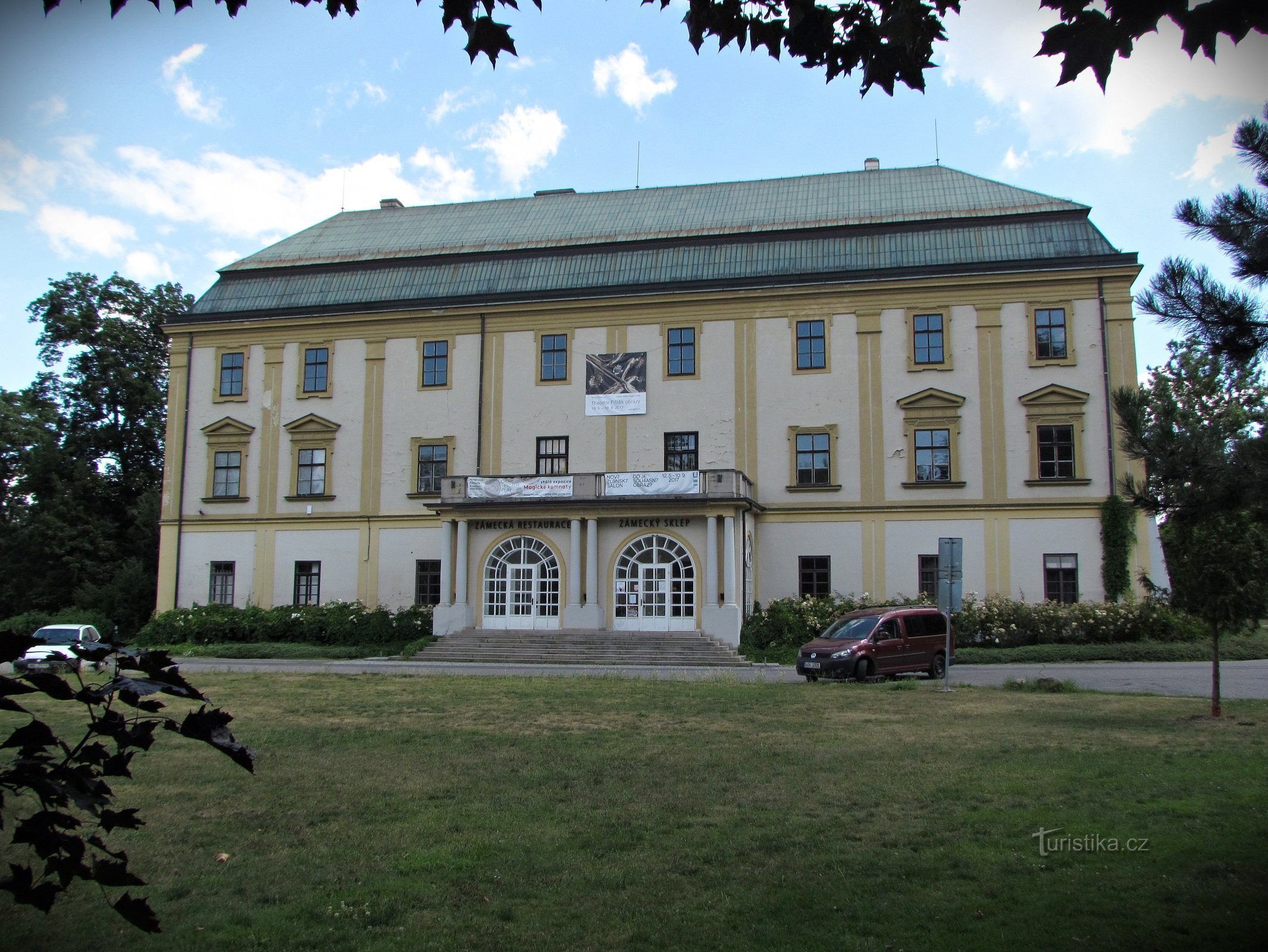 Zona del Castillo de Zlín