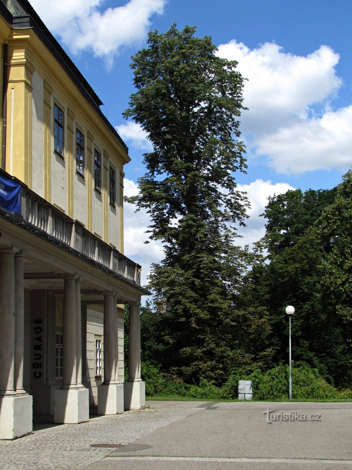 Área do Castelo de Zlín