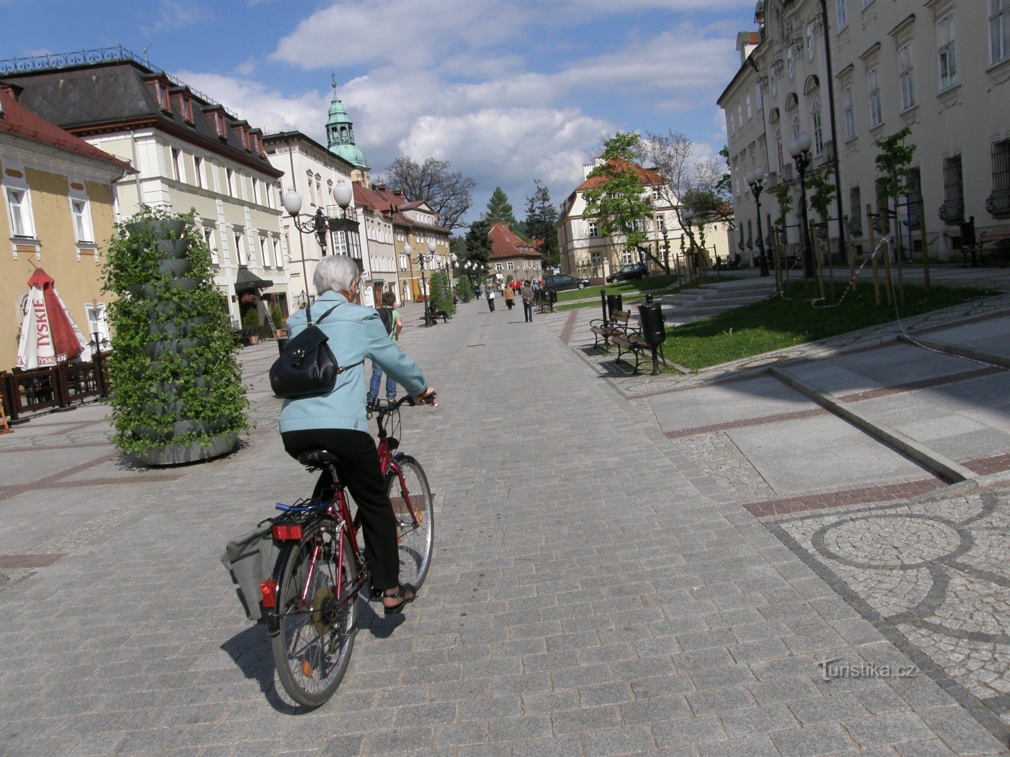 The atmosphere in Cieplice: ¨Peace heals...