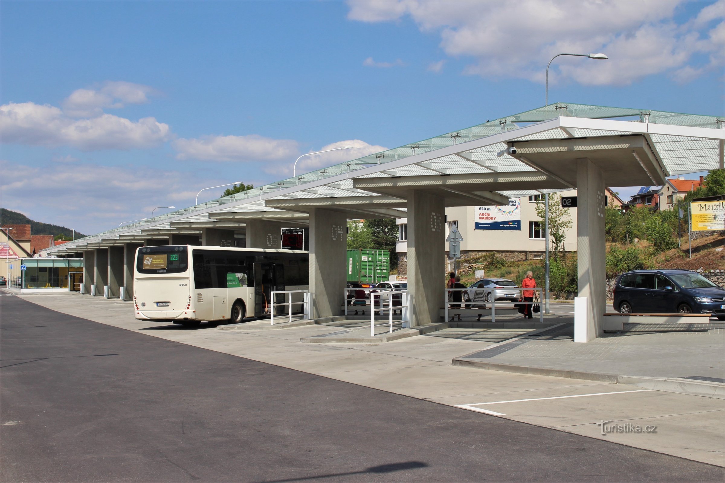 Bus station