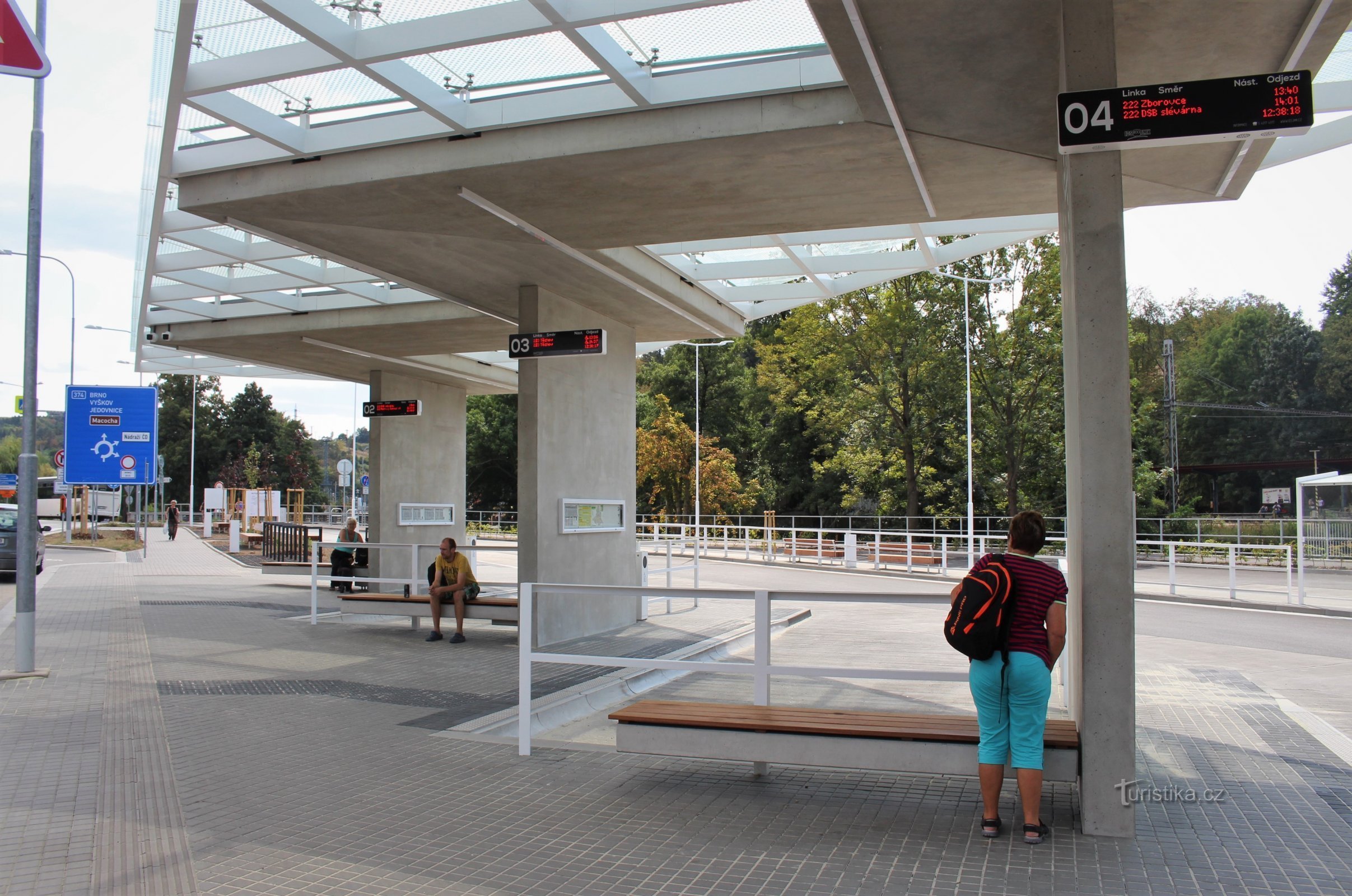 Bus station