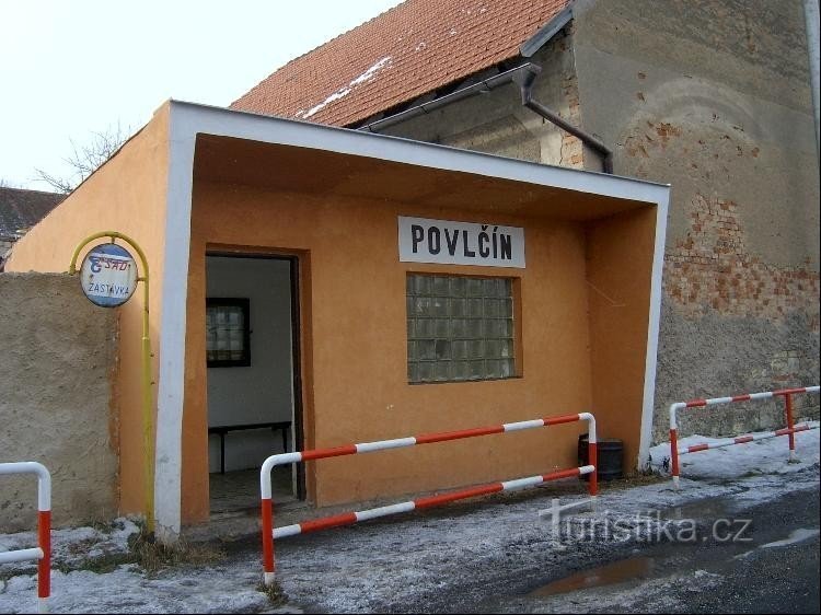 Przystanek autobusowy Povlčín