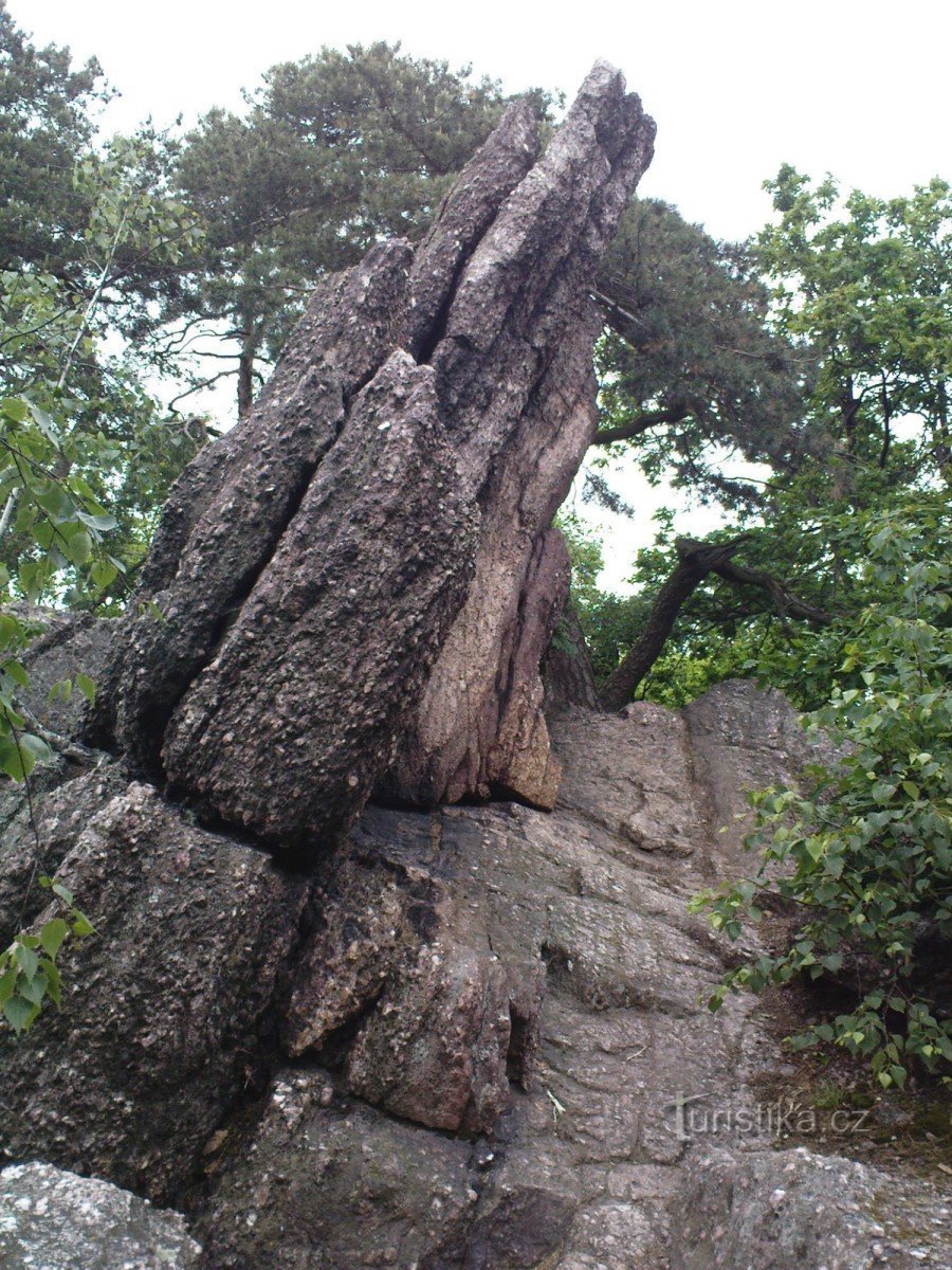 Großmutter Steinbruch