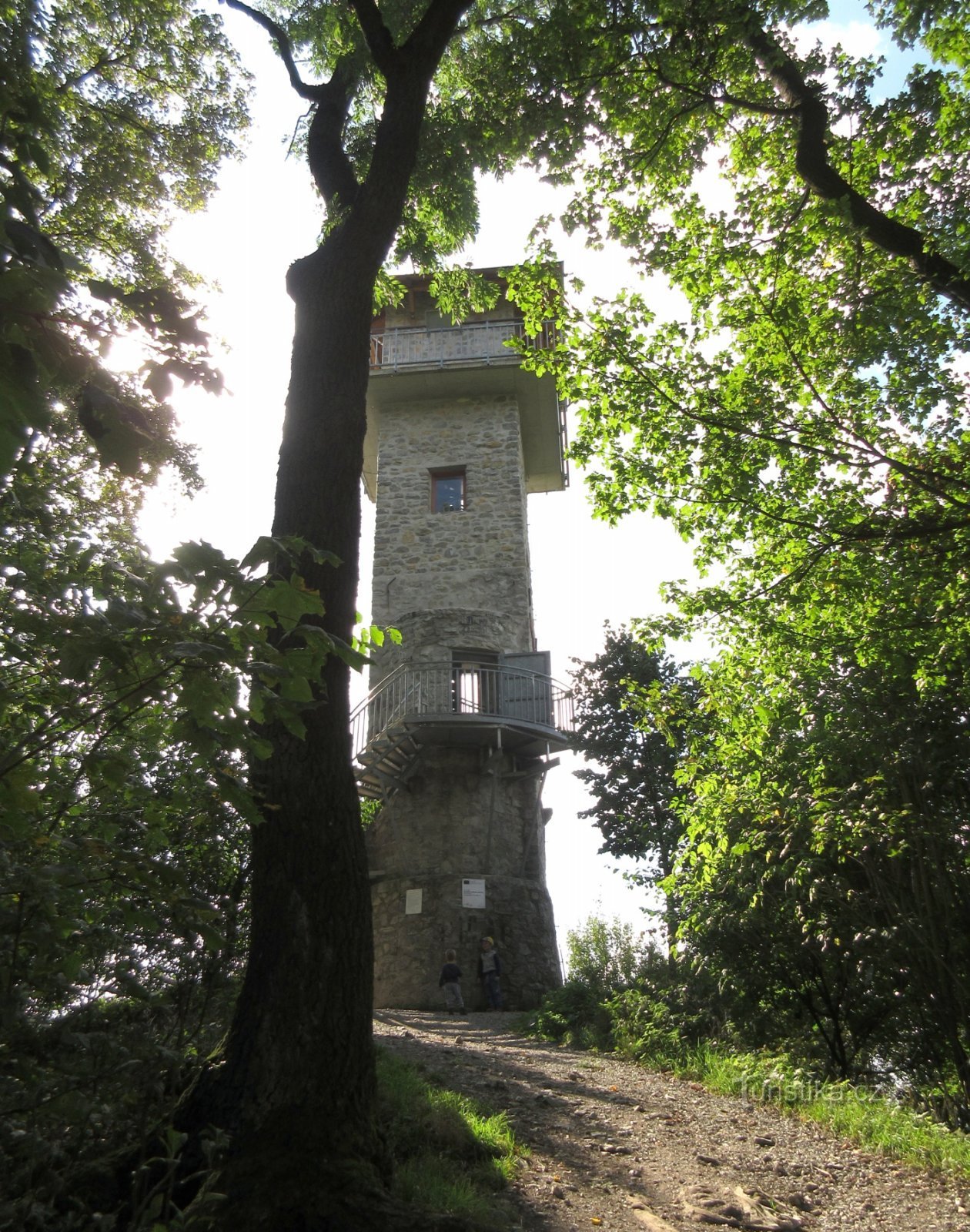 Babice nad Svitavou - Alexandrova lookout tower - Adamov