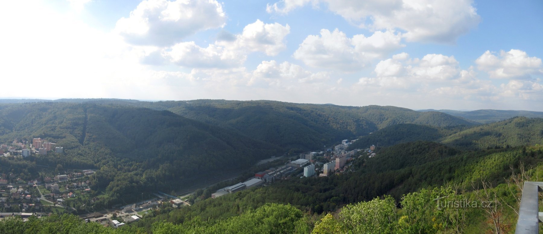 Babice nad Svitavou - uitkijktoren Alexandrova - Adamov