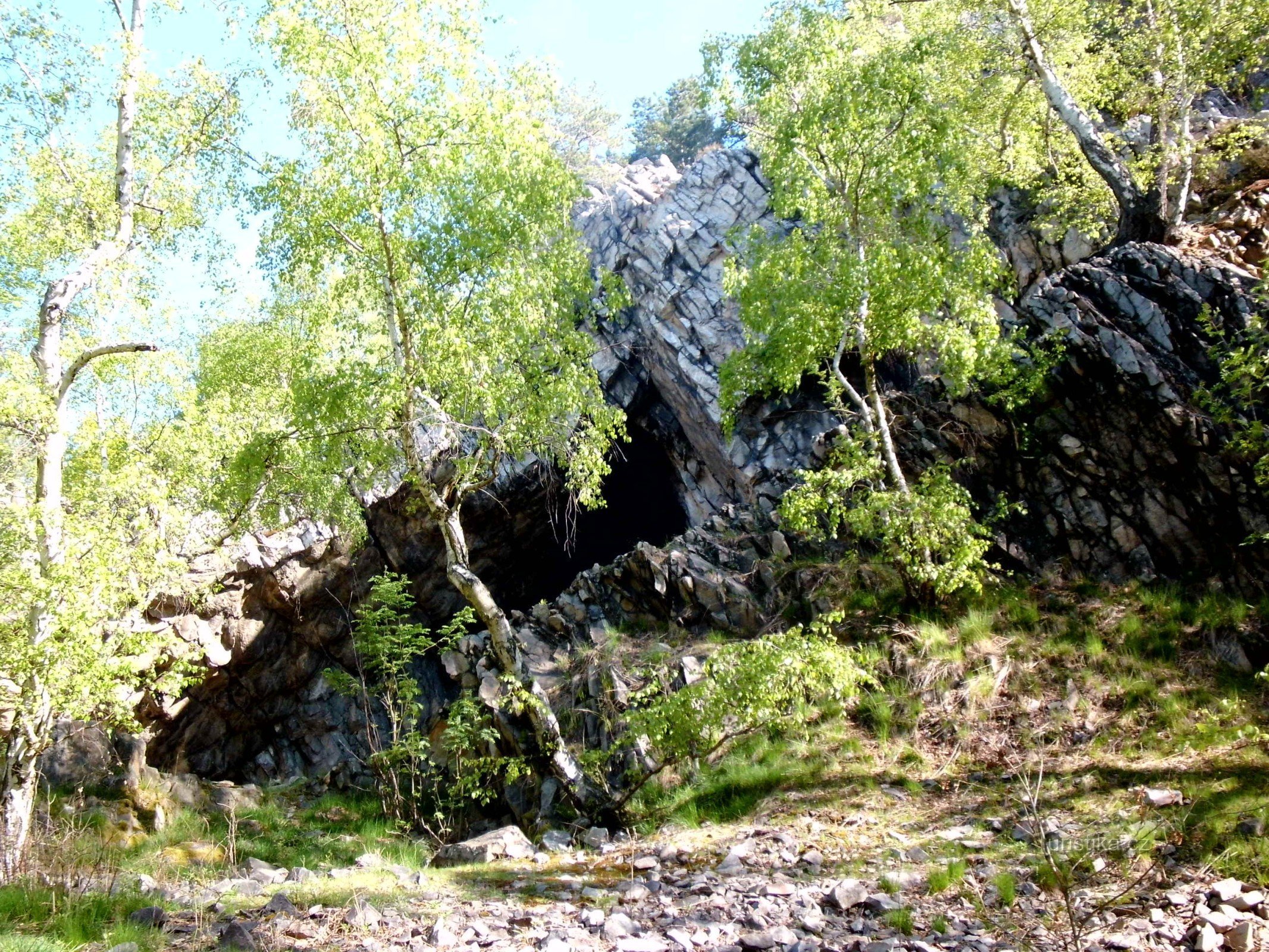 Grandmother near Řevnice