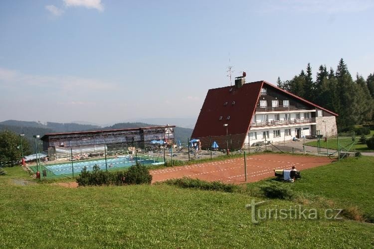 bahenec : salle de réveil sur une vasière