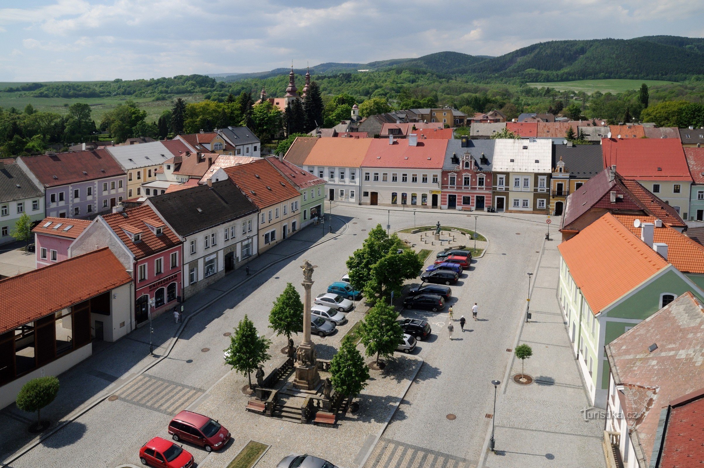 Het kleurrijke Klášterec nad Ohří