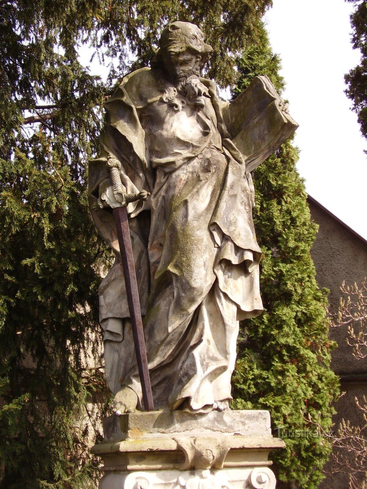 Sculpturi baroc (și alte) în Buchlovice