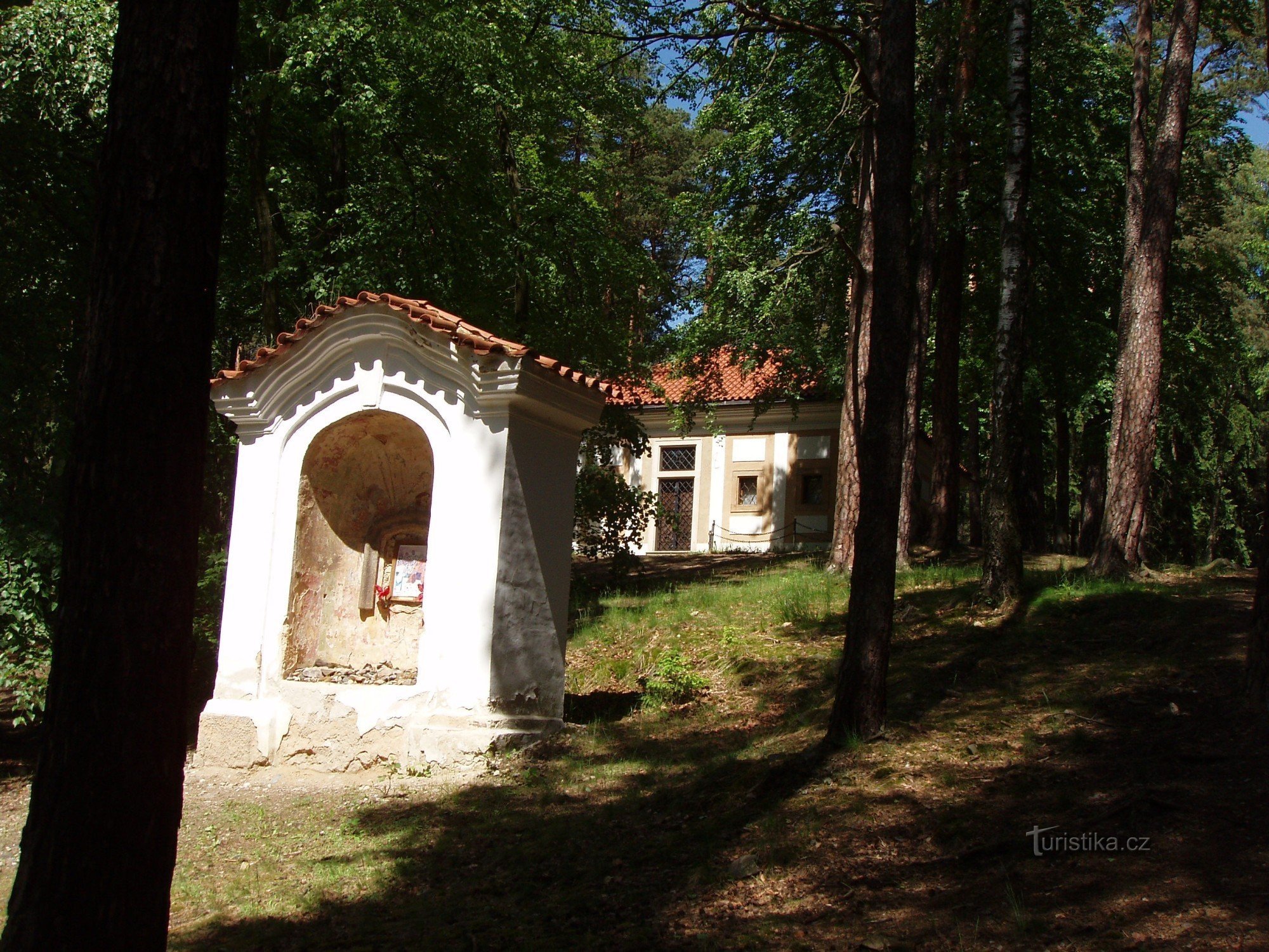 Baroque complex Skalka - summer