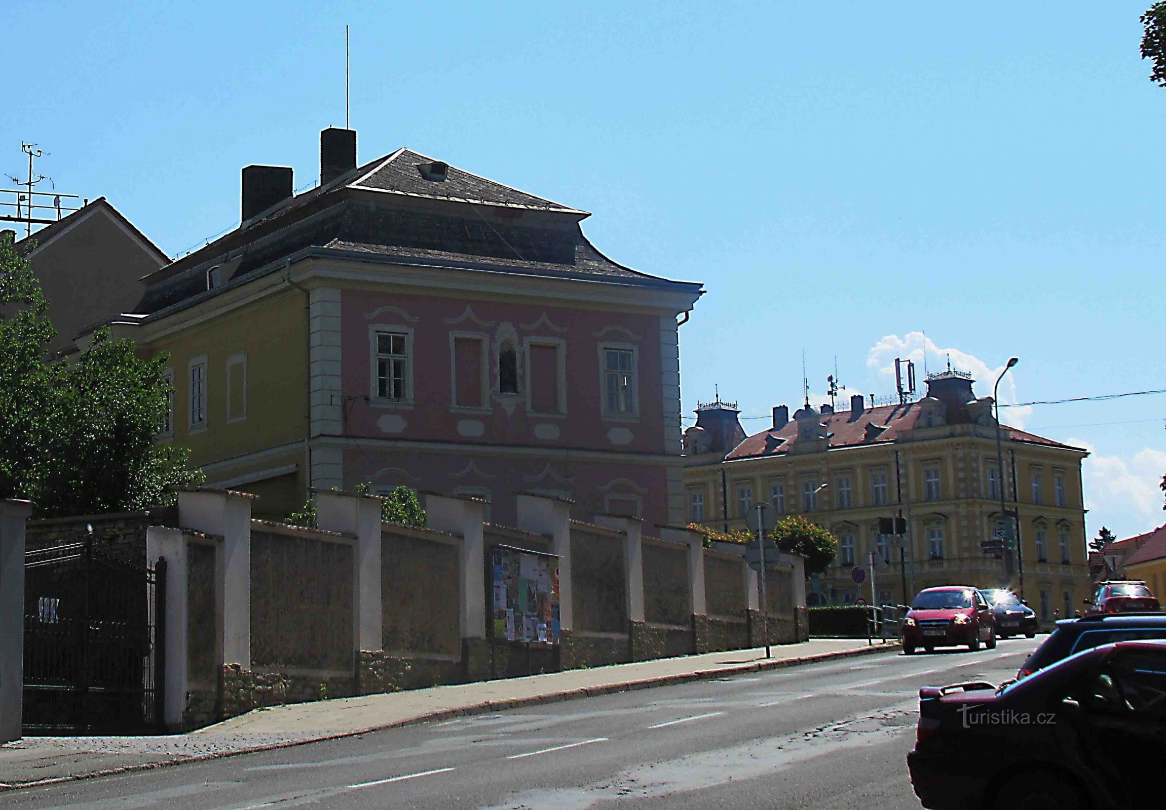 Barokk ház Opočno központjában