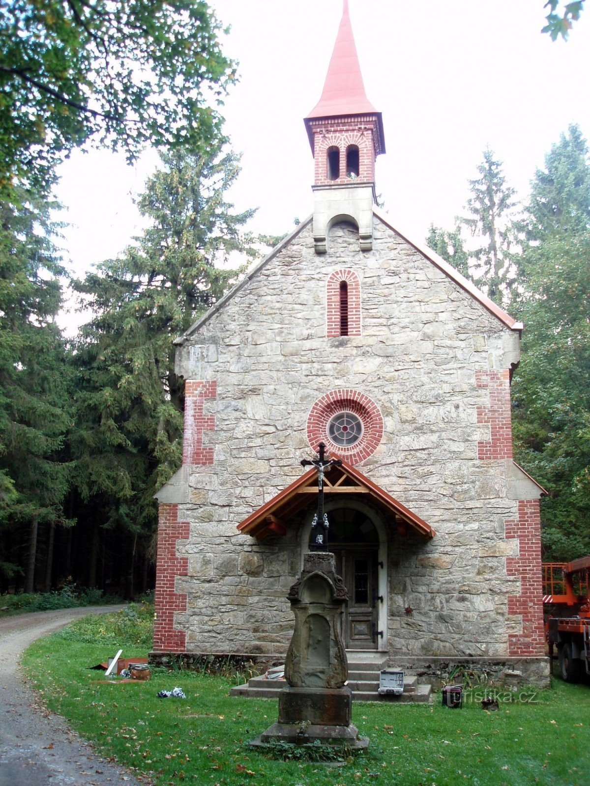 chapelle baroque de la Sainte Trinité, Vysoký Potok