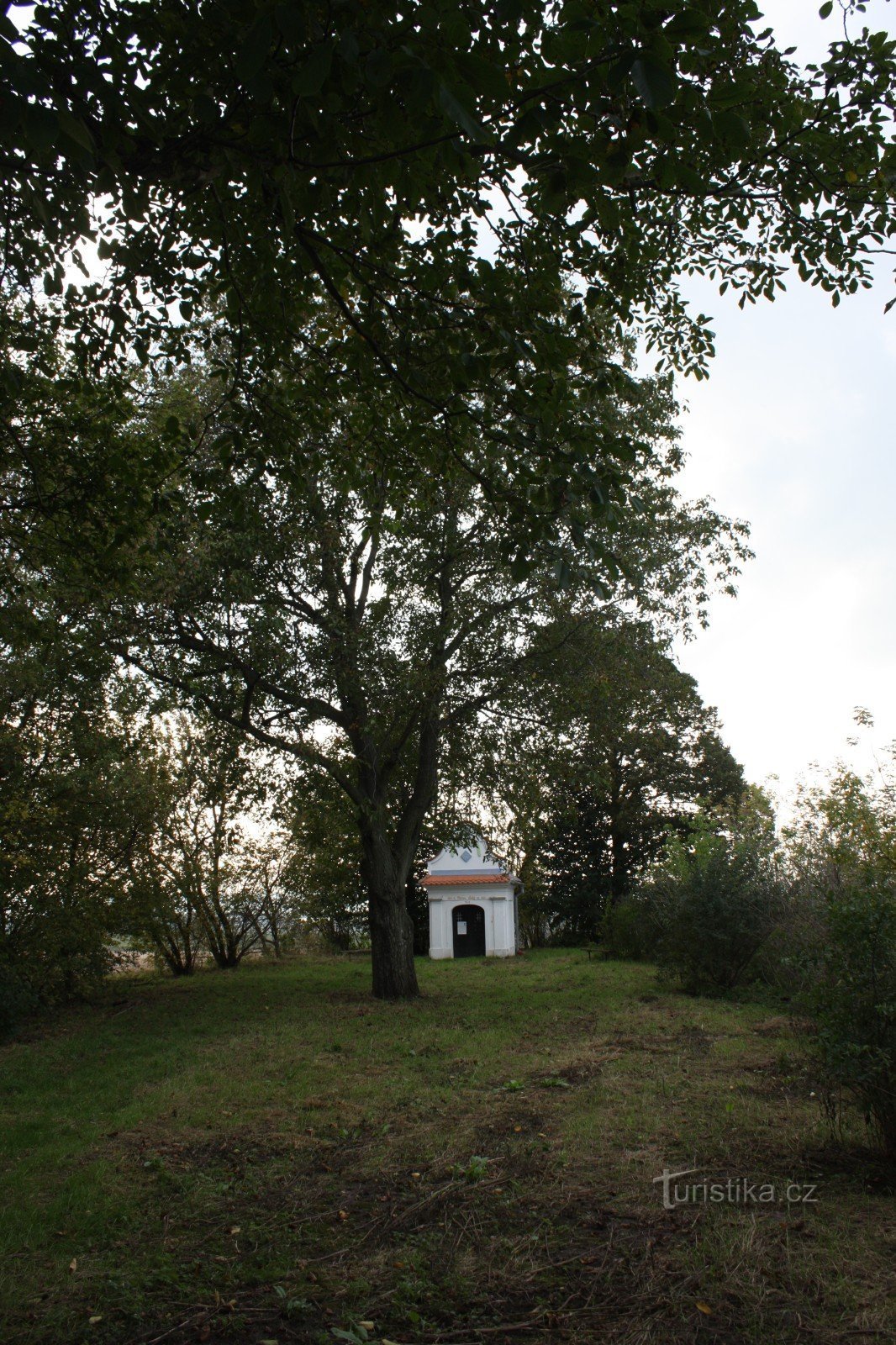 Capela barroca de S. Prokop no lugar do Čehovice original