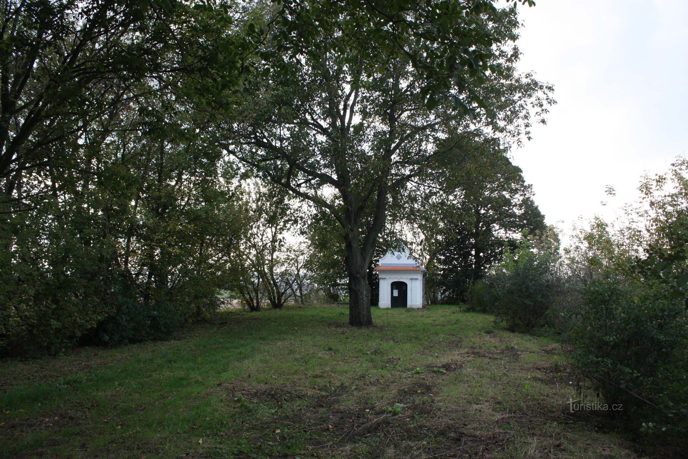 Baročna kapela sv. Prokop na mestu prvotnih Čehovice