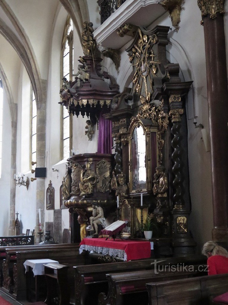 púlpito barroco