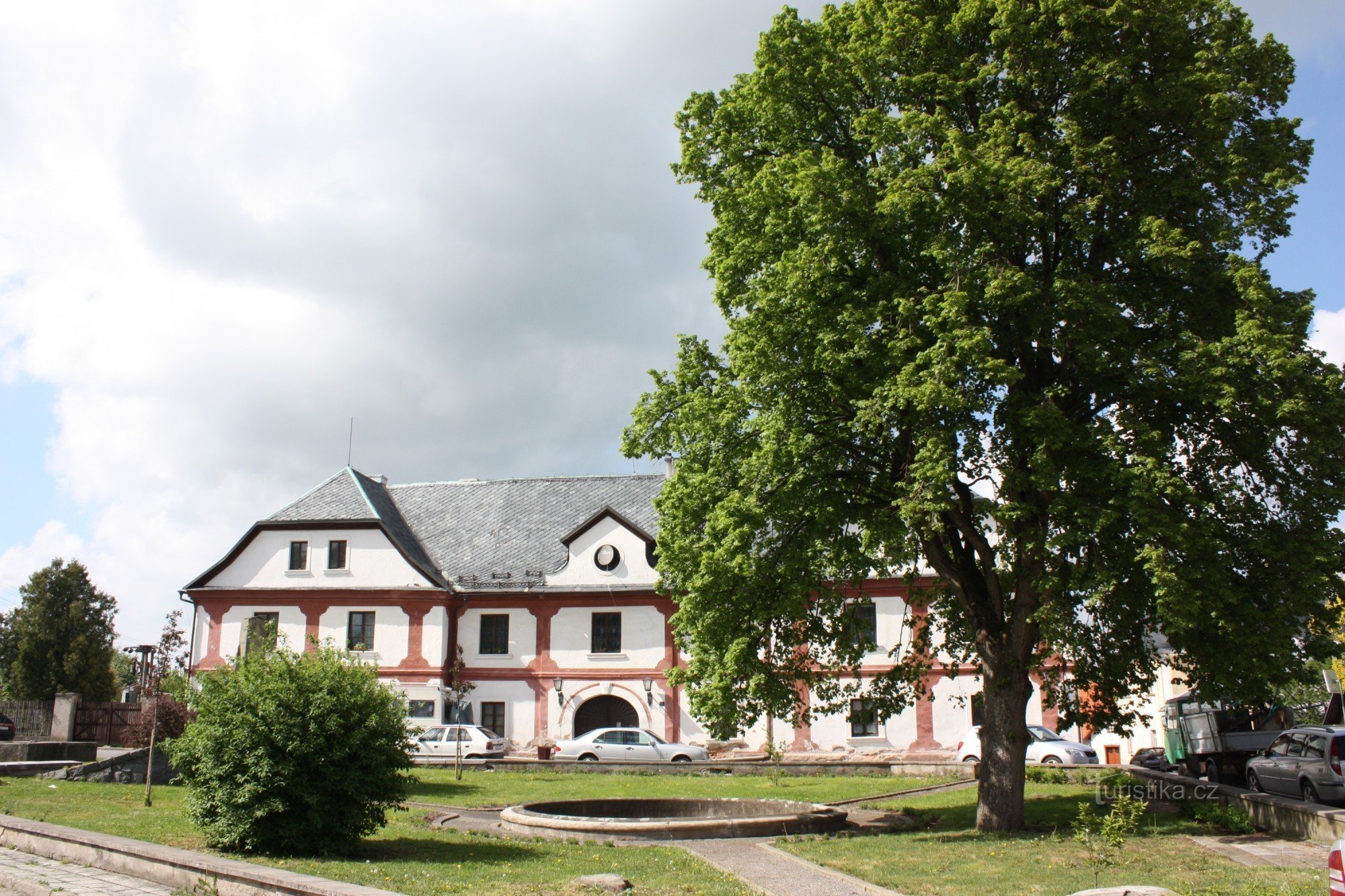 Barock herrgård i Předhradí (Rychmburk)