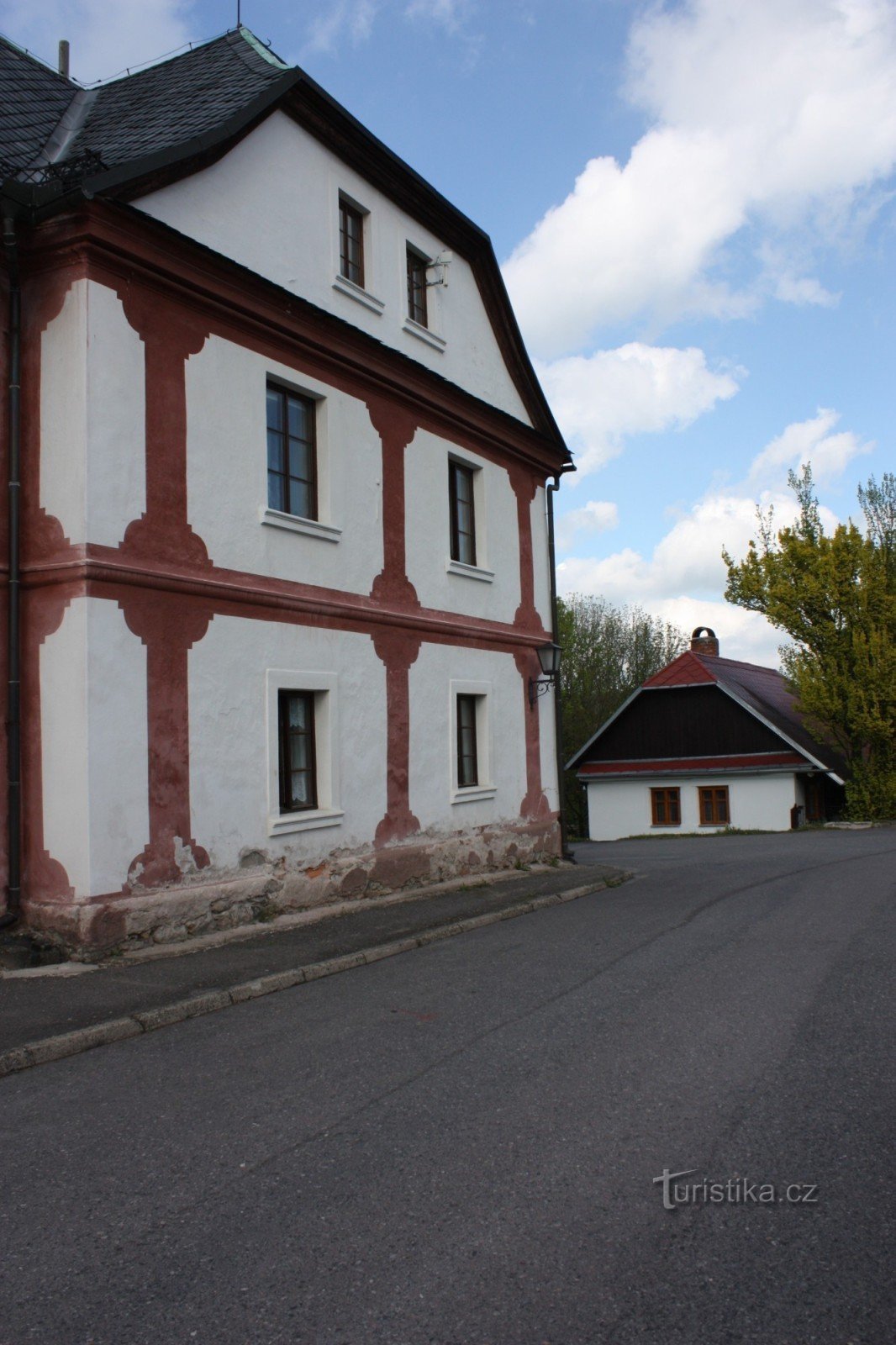 Maniero barocco a Předhradí (Rychmburk)