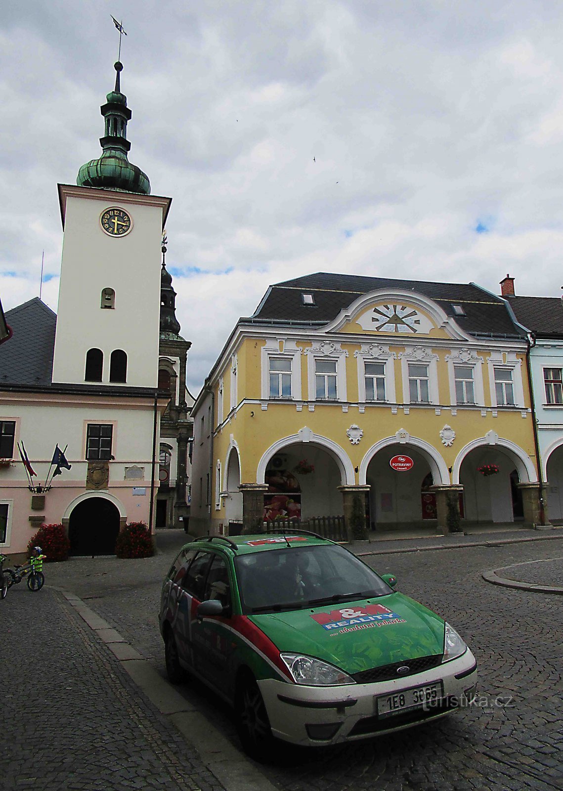 Hôtel de ville baroque à Ústí nad Orlicí