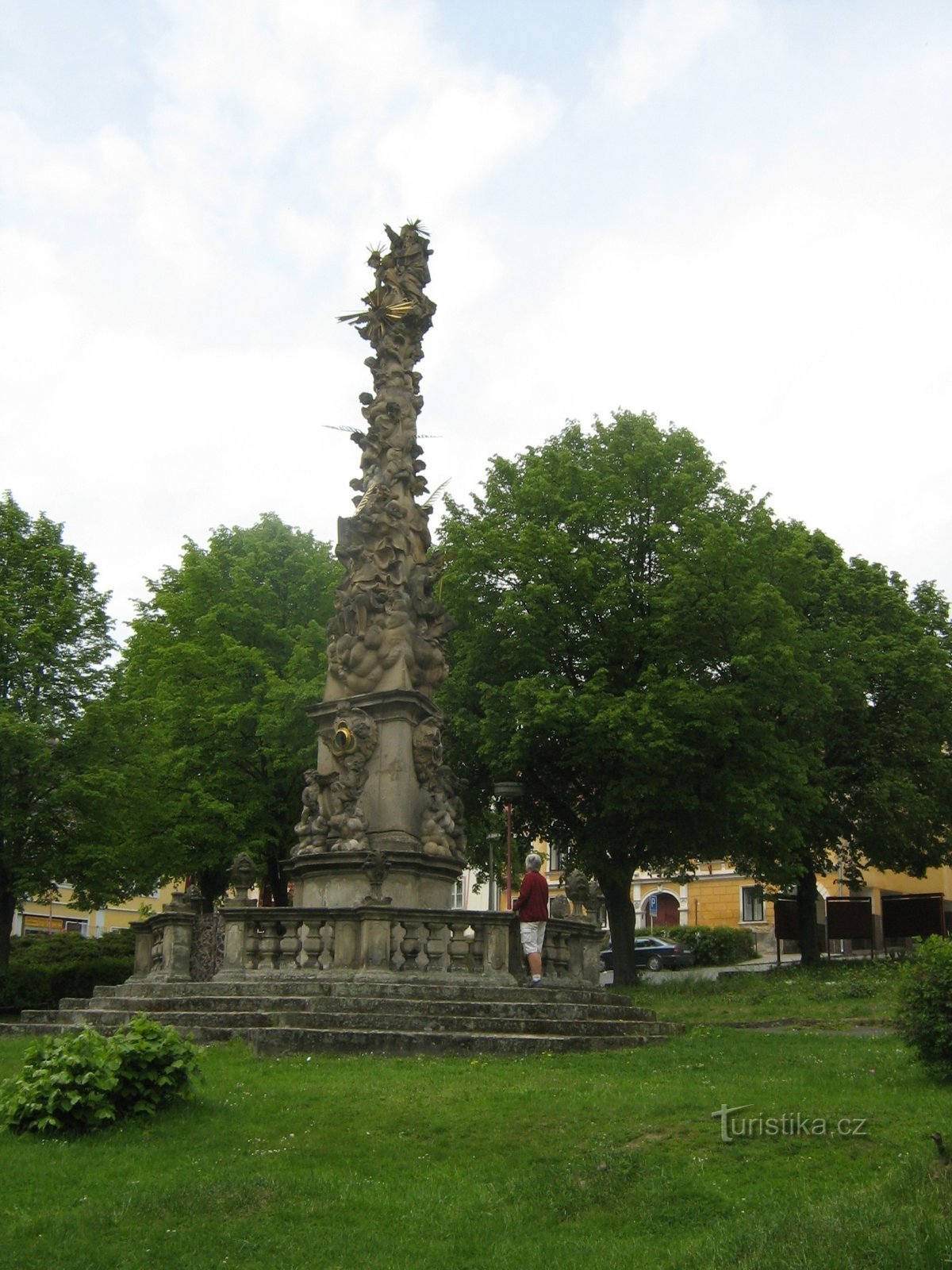 Colonna barocca della Santissima Trinità