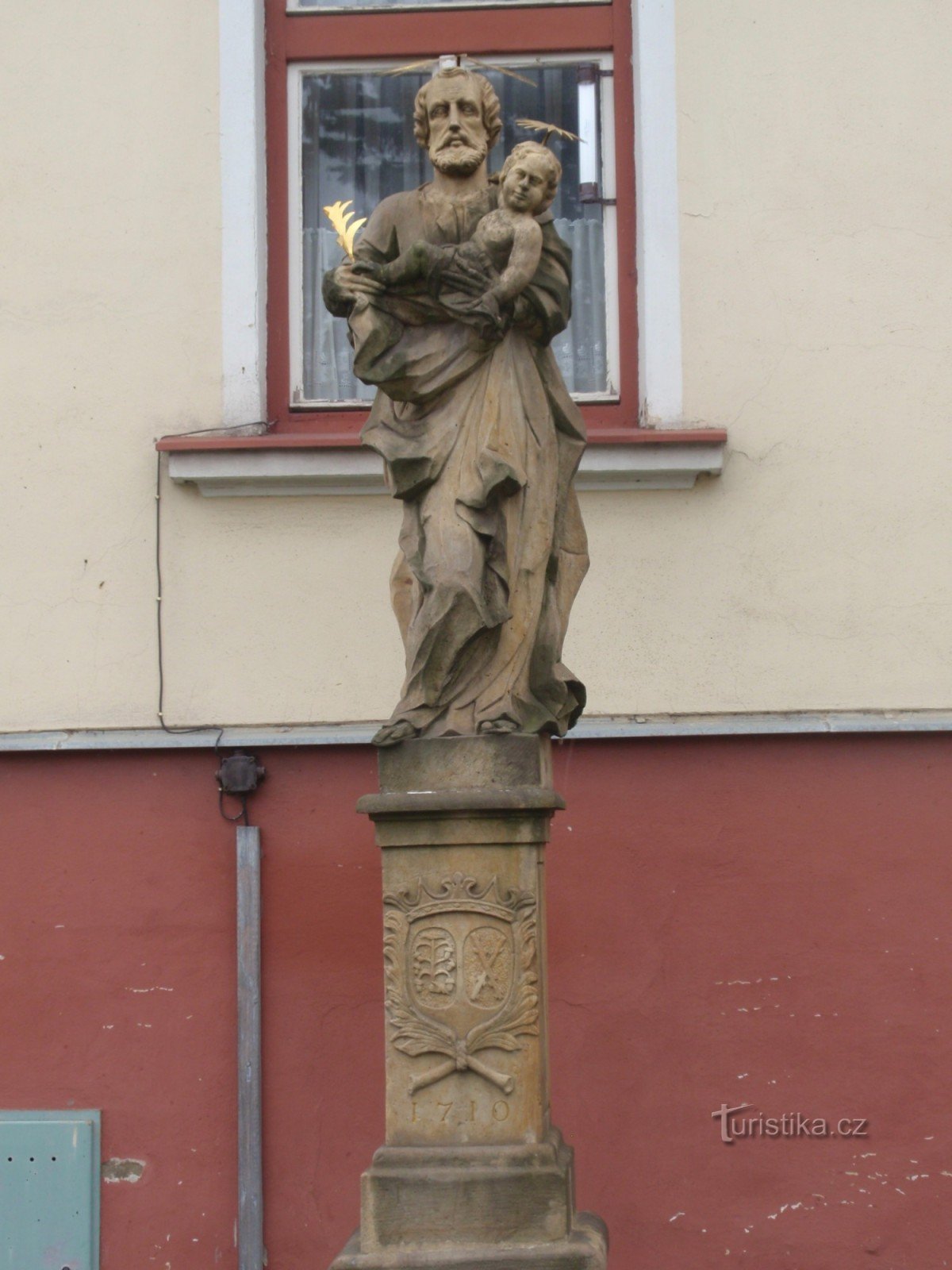 Barokkiveistoksia Jevíčekissä