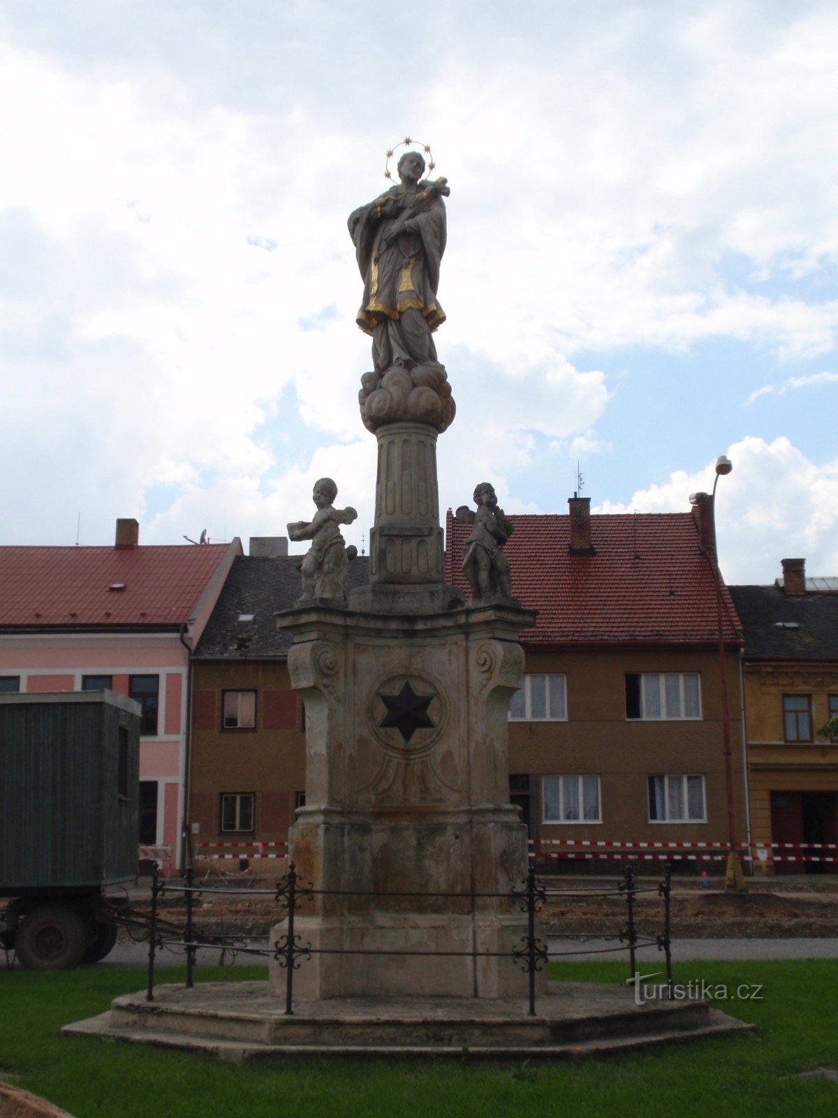 Baroque sculptures in Jevíček