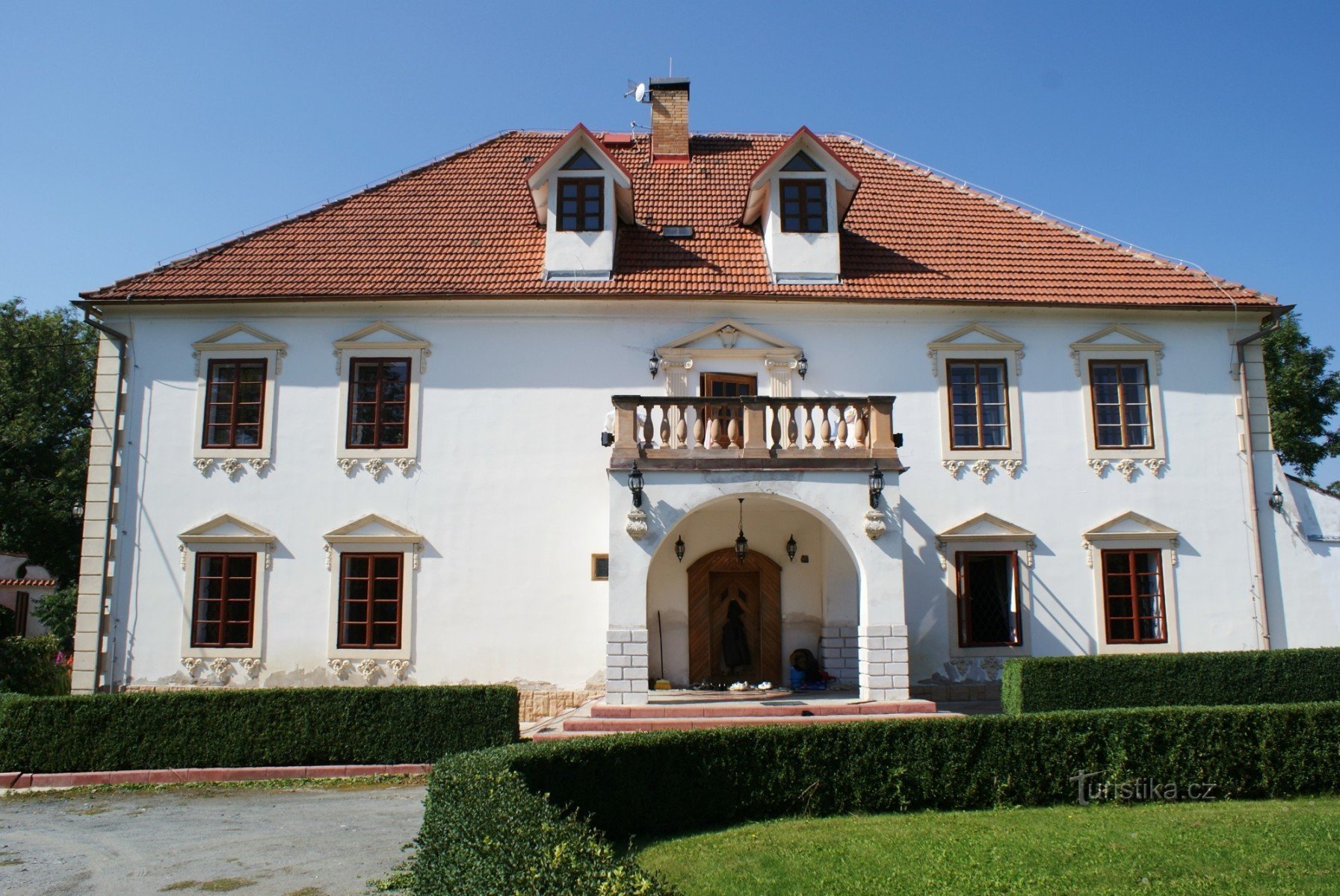 château baroque - Horní dvůr