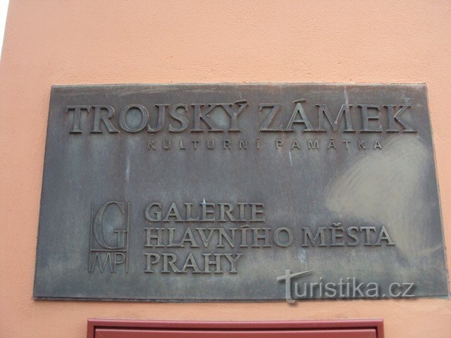 Barroco do século XVII - Castelo de Troja em Praga