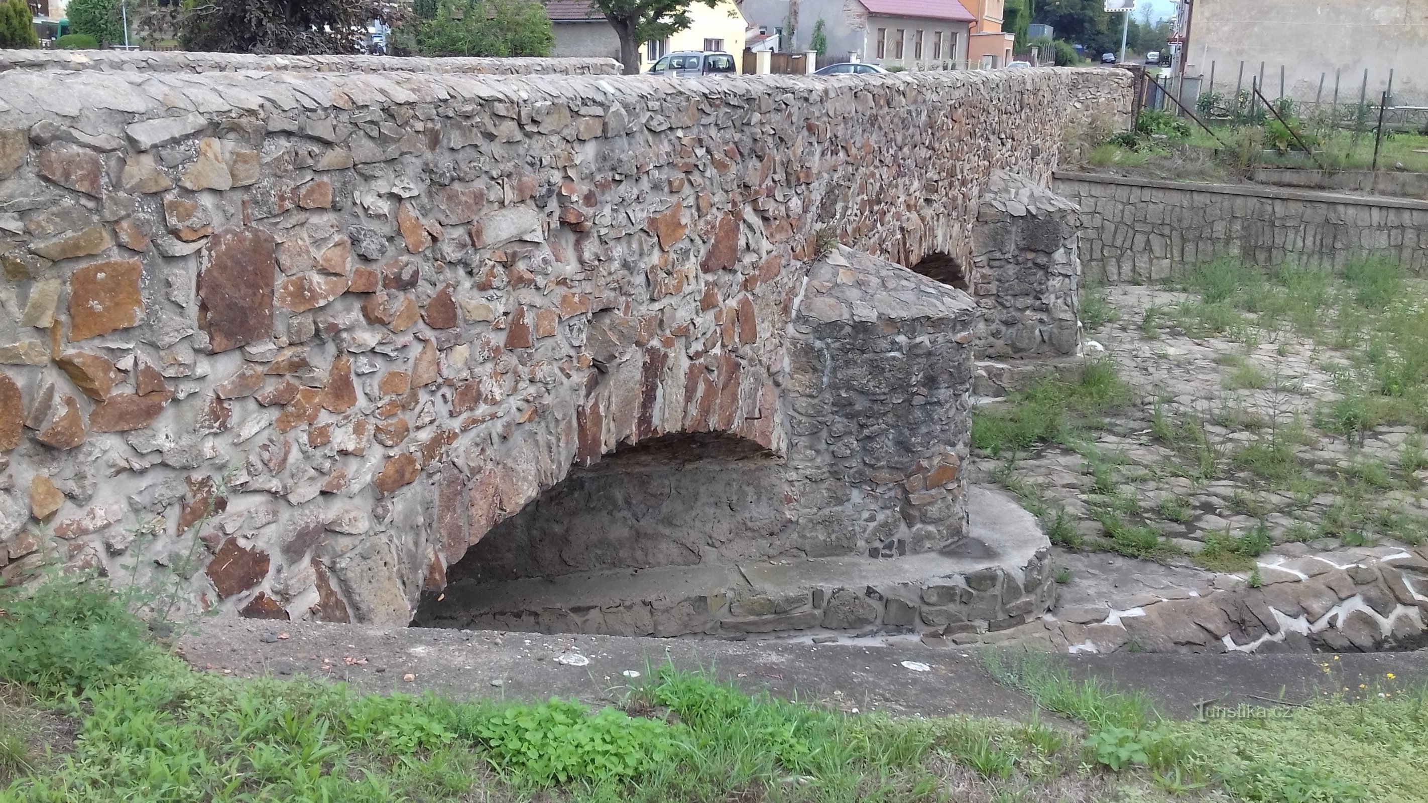 ponte barroca em Želénky