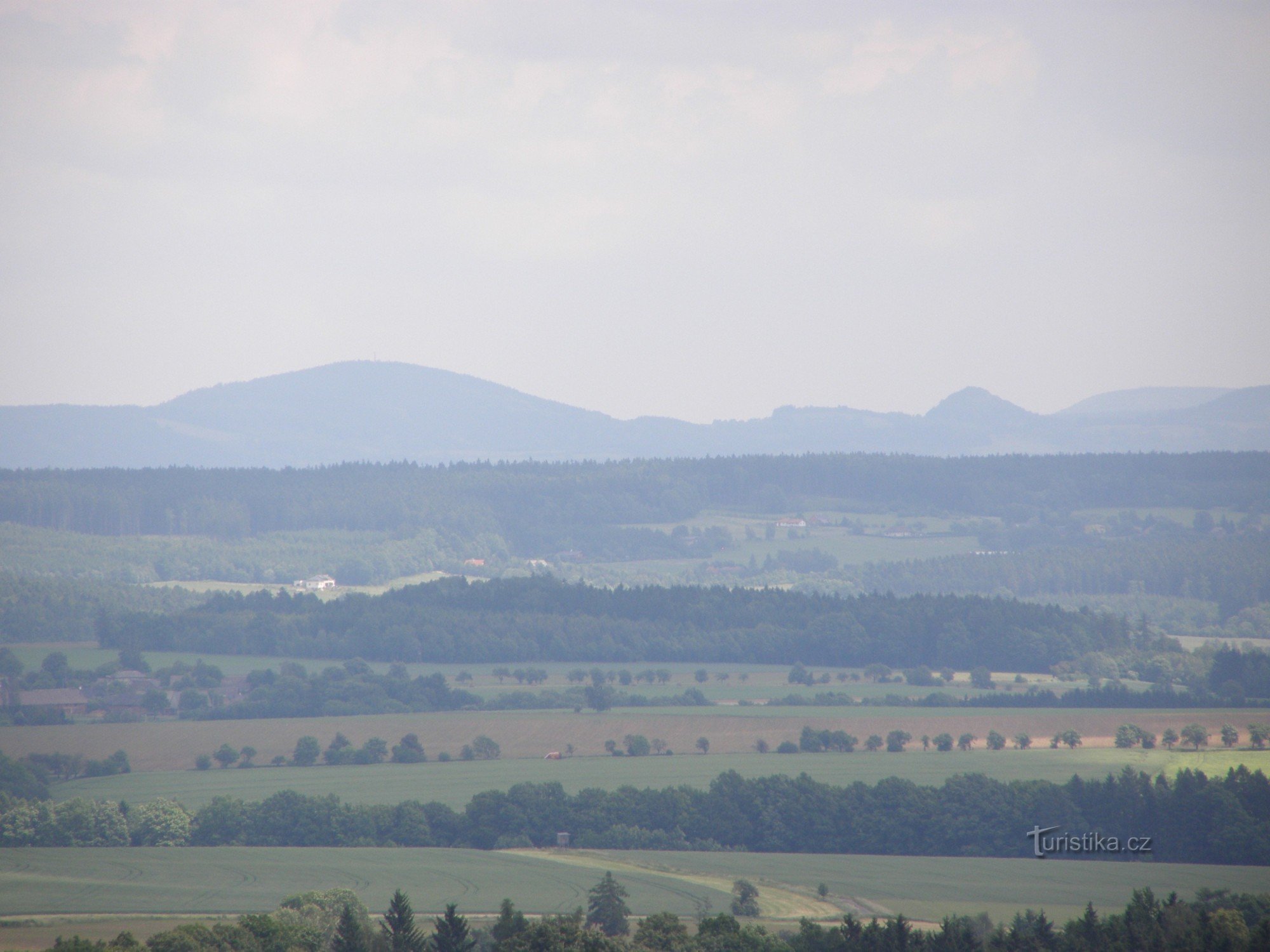 Il punto panoramico di Barunča vicino a Horiček