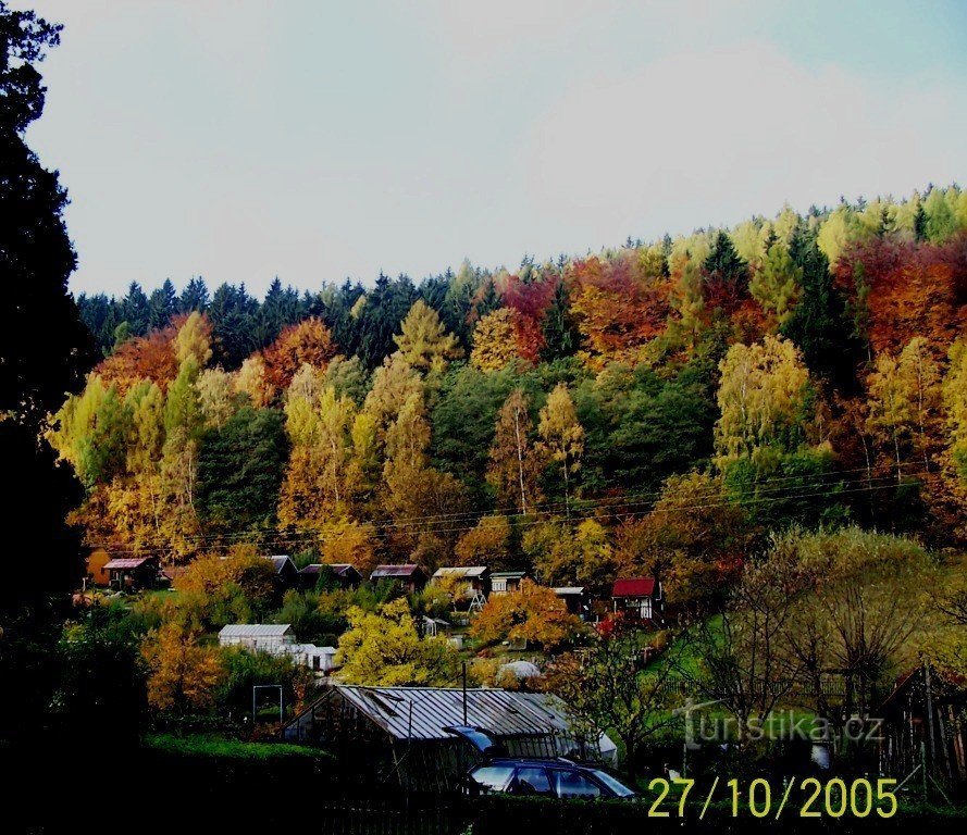 Herfstkleuren in Oskav