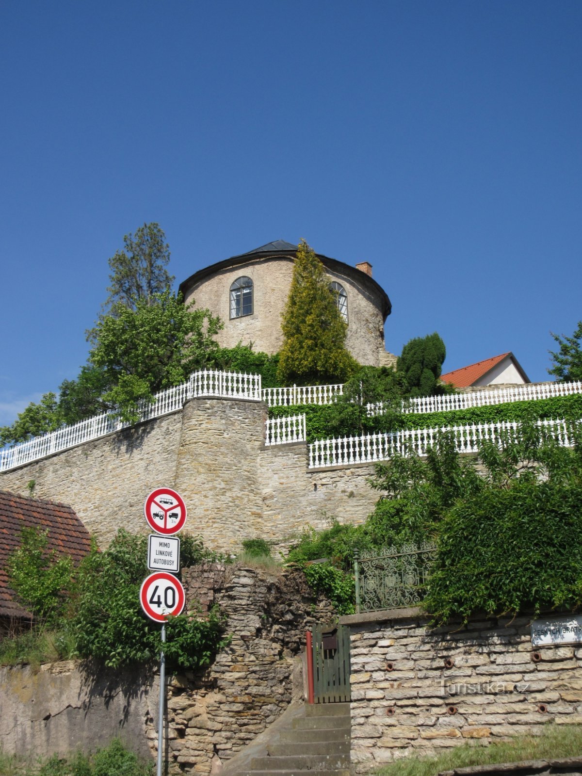 Bastião com paredes