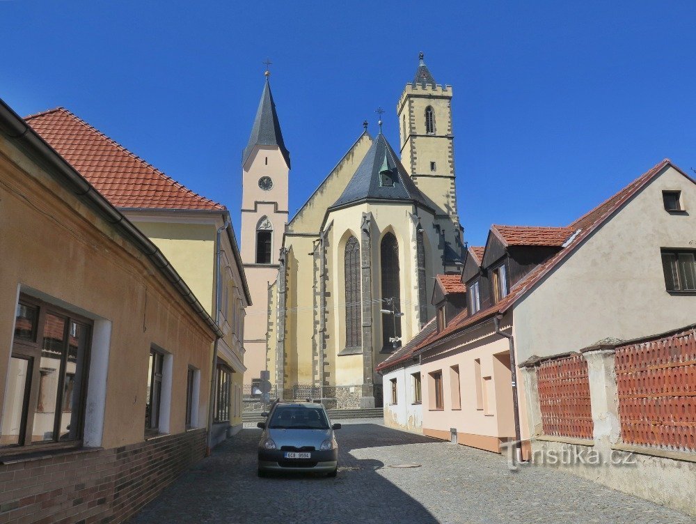 Bavorov, iglesia del decano